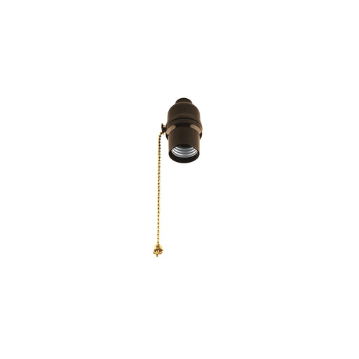 [T46533] Portalámpara de baquelita, con interruptor de cadena,Volteck - Pag 567