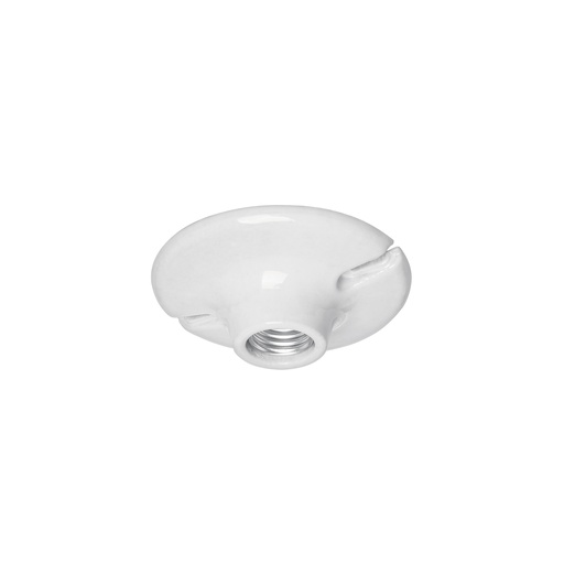 [T46524] Portalámpara de porcelana, 4-1/2', redonda, Volteck - Pag 568