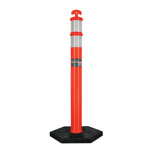 [T101666] Poste delimitador de 115 cm de alto con base y reflejante - Pag 464