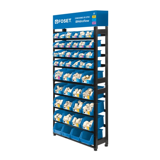 [T55857] Rack con conexiones CPVC, Foset - Pag 733