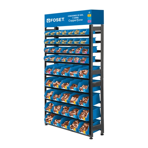 [T55860] Rack con conexiones de cobre y gas, Foset - Pag 733