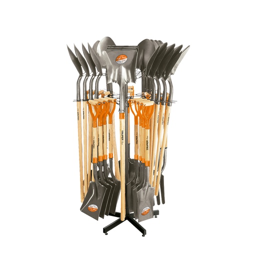 [T50050] Rack giratorio para palas y bieldos, Truper - Pag 385, 808