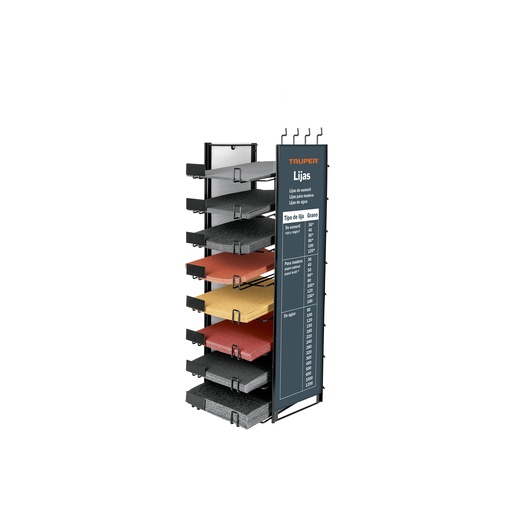 [T50208] Rack para lijas, Truper - Pag 251, 807