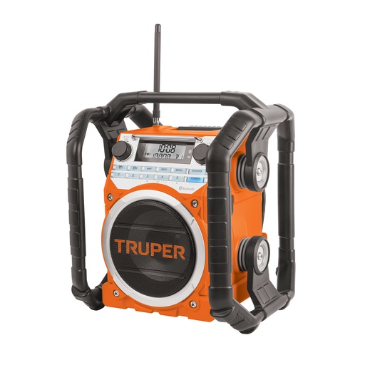 [T62050] Radio digital AM/FM pantalla LCD, resistente al agua, Truper - Pag 507