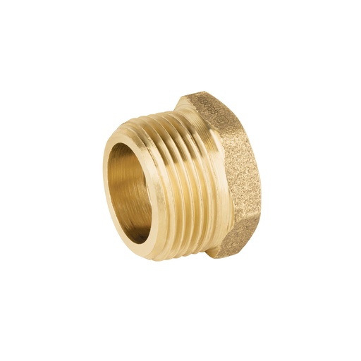 [T49063] Reducción bushing de latón, 1' x 1/2', Foset - Pag 686