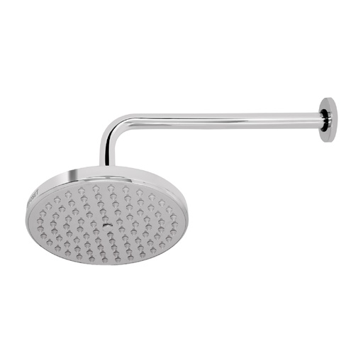[T49577] Regadera cromo 8' plato redondo, con brazo, Foset Element - Pag 649