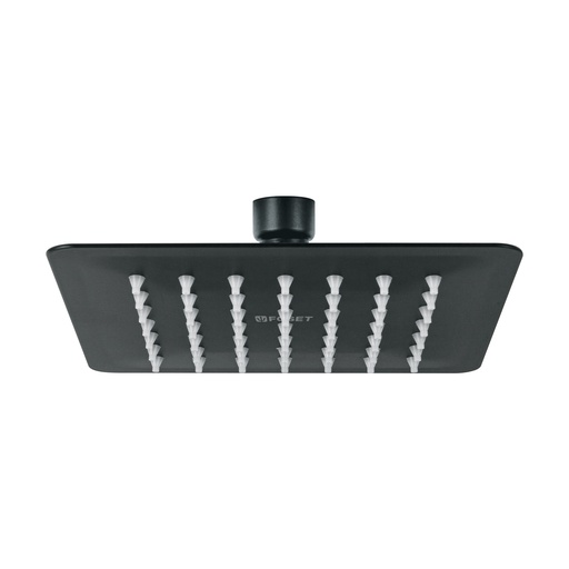 [T47749] Regadera cuadrada 6', acero inox, sin brazo, negro, Túbig - Pag 642