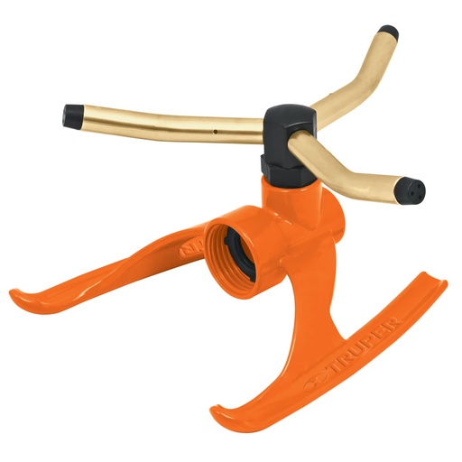 [T10307] Regadera giratoria con 3 brazos color latón, Truper - Pag 233