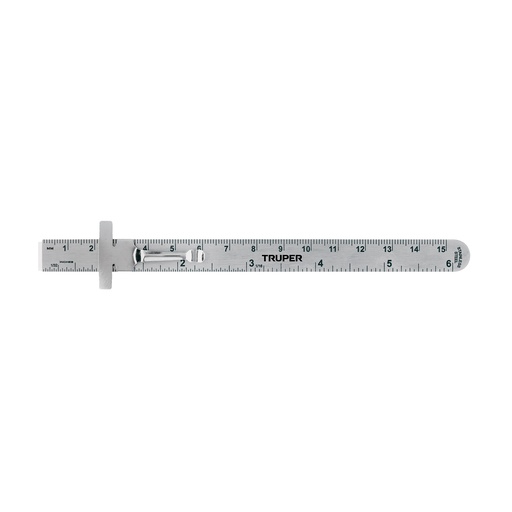[T101810] Regla 15 cm de acero inoxidable de bolsillo, Truper - Pag 199