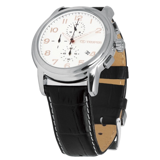 [T60071] Reloj para caballero, correa de piel, Truper - Pag 506