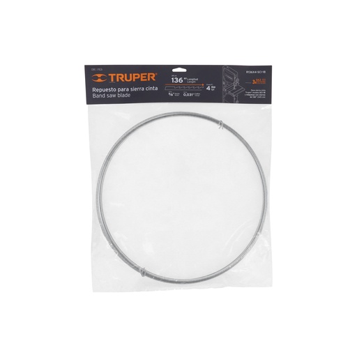 [T16279] Repuesto sierra 136' x 4 dpp, para sierra cinta SCI-18 - Pag 303