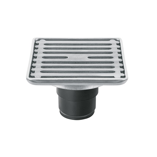 [T49428] Resumidero cuadrado de acero inoxidable 4' x 4', Foset - Pag 675
