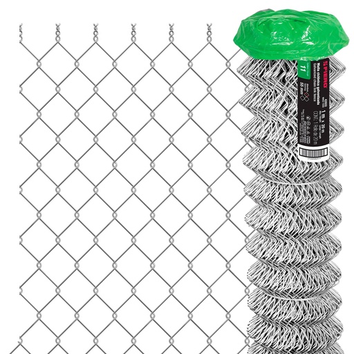 [T42932] Rollo 20 m x 1 m malla ciclónica calibre 11 abertura 55 mm - Pag 747