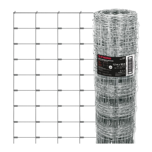 [T42860] Rollo de 50 m x 1.2 m de malla ganadera de acero galvanizado - Pag 746