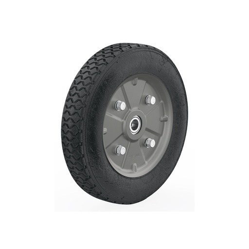 [T45035] Rueda de hule sólido 10' para diablo, doble balero, Pretul - Pag 177