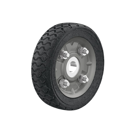 [T45478] Rueda de hule sólido 5' para diablo, un balero, Pretul - Pag 177