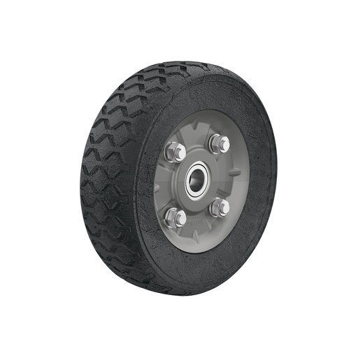 [T45483] Rueda de hule sólido 7' para diablo, doble balero, Pretul - Pag 177
