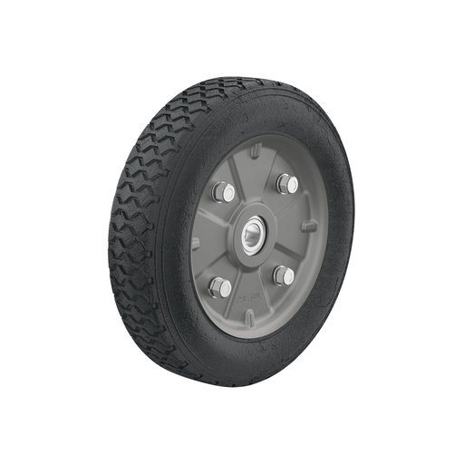 [T45487] Rueda de hule sólido 9' para diablo, doble balero, Pretul - Pag 177