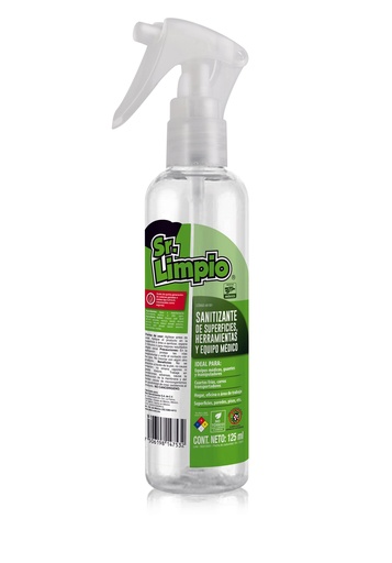 [A801001] Sanitizante con mini atomizador, 125 ml