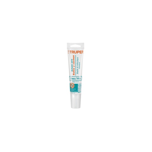 [T18568] Sellador blanco para baños y cocinas, 85 g, Truper - Pag 469