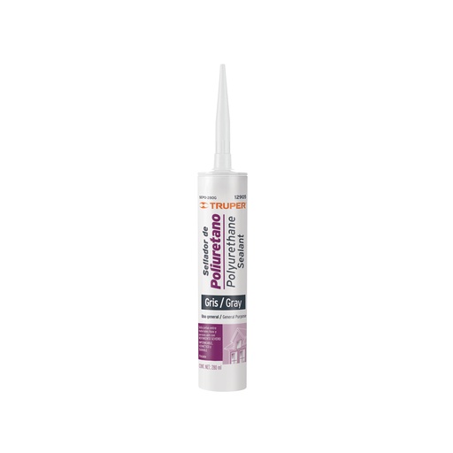 [T12905] Sellador de poliuretano de 280 ml, gris, Truper - Pag 469