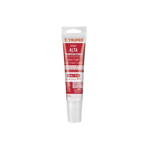 [T17566] Sellador de silicón rojo para altas temperaturas, 85 g - Pag 469