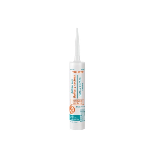 [T18565] Sellador translúcido para baños y cocinas, 280 ml, Truper - Pag 469
