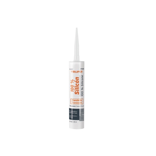 [T17559] Sellador transparente 100% silicón de 280 ml, Truper - Pag 469