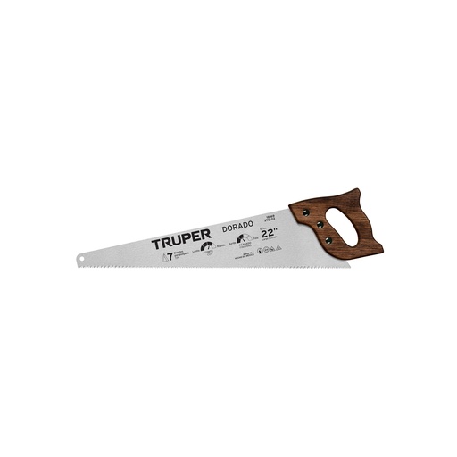 [T18169] Serrucho 22' Dorado, 7 DPP, Truper - Pag 467