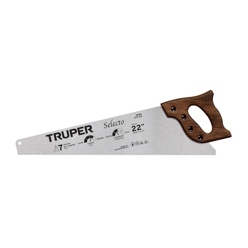 [T18160] Serrucho 22' Selecto, 7 DPP, Truper - Pag 467