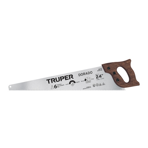 [T18170] Serrucho 24' Dorado, 6 DPP, Truper - Pag 467