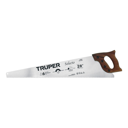 [T18163] Serrucho 28', Selecto, 6 DPP, Truper - Pag 467