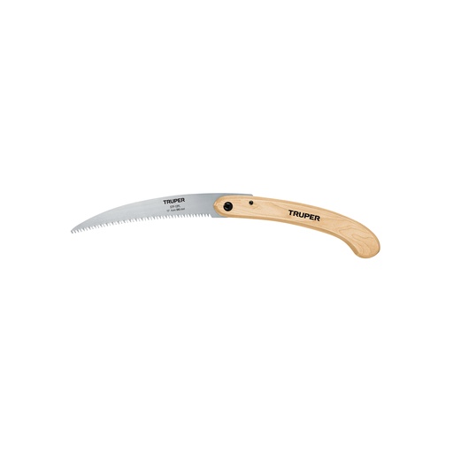 [T18178] Serrucho plegable 10' hoja curva 6 DPP, mango madera, Truper - Pag 466