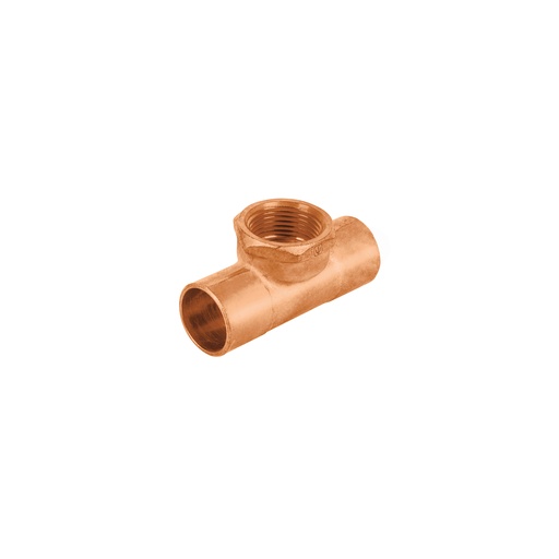 [T48886] Tee de cobre rosca central 3/4', Foset - Pag 712