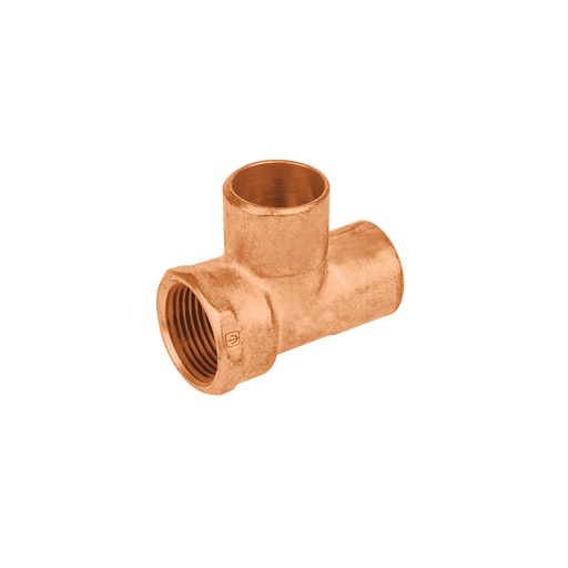[T48888] Tee de cobre rosca lateral 3/4', Foset - Pag 712
