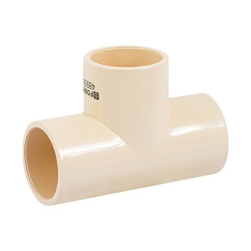 [T48935] Tee sencilla de CPVC 1-1/4', Foset - Pag 698