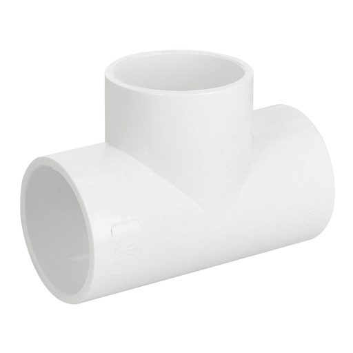 [T45533] Tee sencilla de PVC 1-1/2', Foset - Pag 697