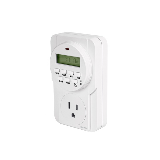 [T48386] Temporizador digital, 8 eventos, Volteck - Pag 573