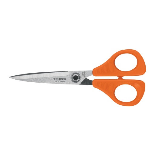 [T18498] Tijera 6-1/2' de acero inoxidable para oficina, Truper - Pag 488