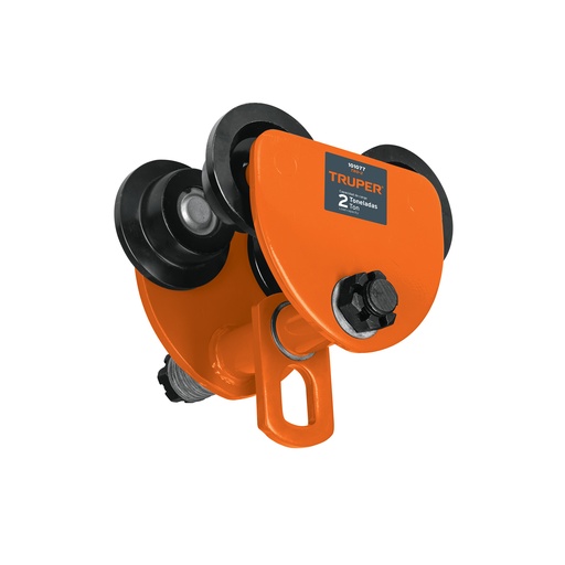 [T101077] Trole de carga 2 ton para vigas IPS e IPR, ajustable, Truper - Pag 412