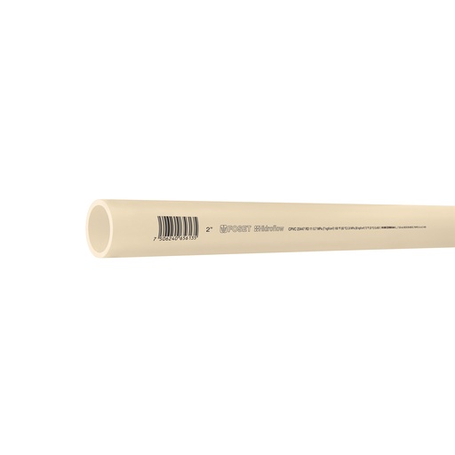 [T45562] Tubo de 2' de CPVC hidráulico RD 11 de 3 m, Foset - Pag 698