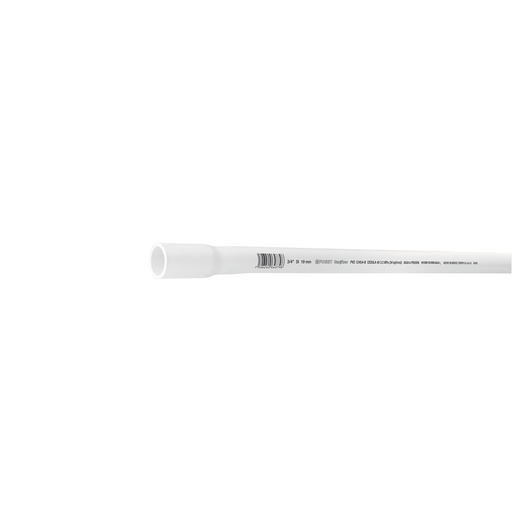 [T43039] Tubo de 3/4' de PVC hidráulico cédula 40, de 3 m, Foset - Pag 696