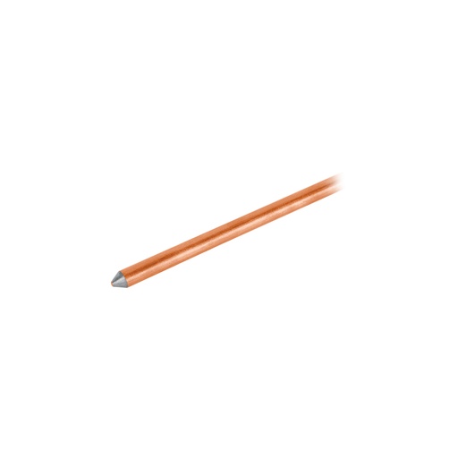 [T46124] Varilla de 1.5 m, acero revestido de cobre, de 1/2' Volteck - Pag 574