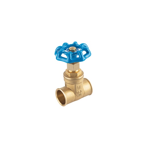 [T49024] Válvula de compuerta de latón soldable de 3/4', Foset - Pag 714