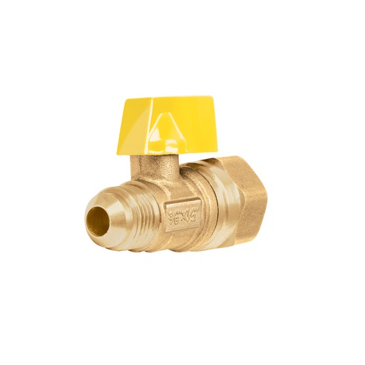 [T49115] Válvula de control de latón para gas, 3/8' x 1/2', Foset - Pag 685
