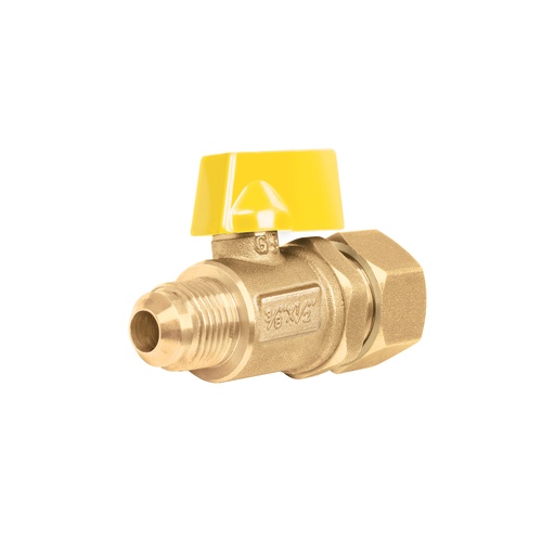 [T49116] Válvula de control latón para gas 3/8'x1/2' tipo barrilito - Pag 685