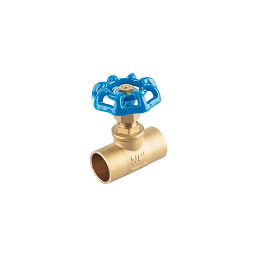 [T49041] Válvula de globo de latón, soldable de 3/4', Foset - Pag 714