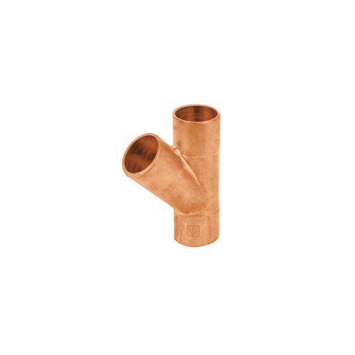 [T48893] Yee sencilla de cobre 3/4', Foset - Pag 711