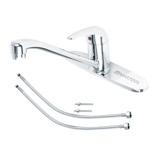 [A308404] monomando plastico para fregadero